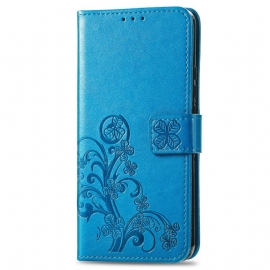 Δερματινη Θηκη Xiaomi 17 Pro Max Τετράφυλλα Τριφύλλια Σιλικόνης