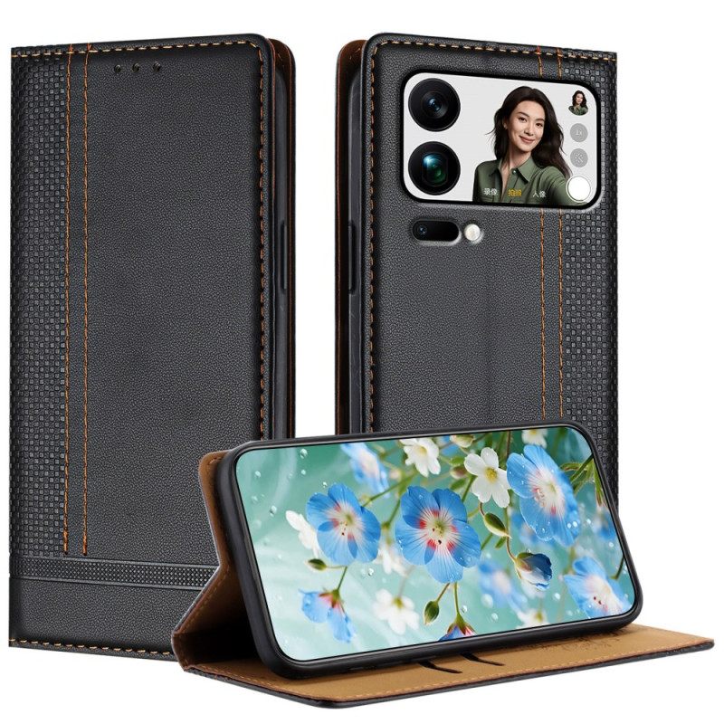 Δερματινη Θηκη Xiaomi 17 Pro Max Θήκες Κινητών Ραφή