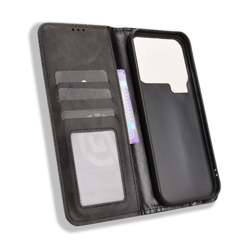 Δερματινη Θηκη Xiaomi 17 Pro Max Θήκες Κινητών Vintage Περίγραμμα