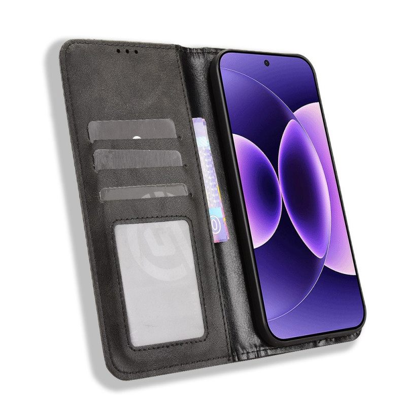 Δερματινη Θηκη Xiaomi 17 Pro Max Θήκες Κινητών Vintage Περίγραμμα