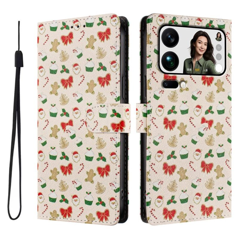 Δερματινη Θηκη Xiaomi 17 Pro Max Χριστούγεννα