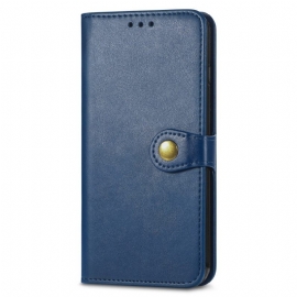 Δερματινη Θηκη Xiaomi 17 Pro Max Χρυσό Κούμπωμα