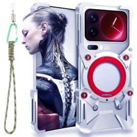 Κάλυμμα Xiaomi 17 Pro Max Βάση Στήριξης Και Μαγνητικό Λουράκι Καρπού Σιλικόνης