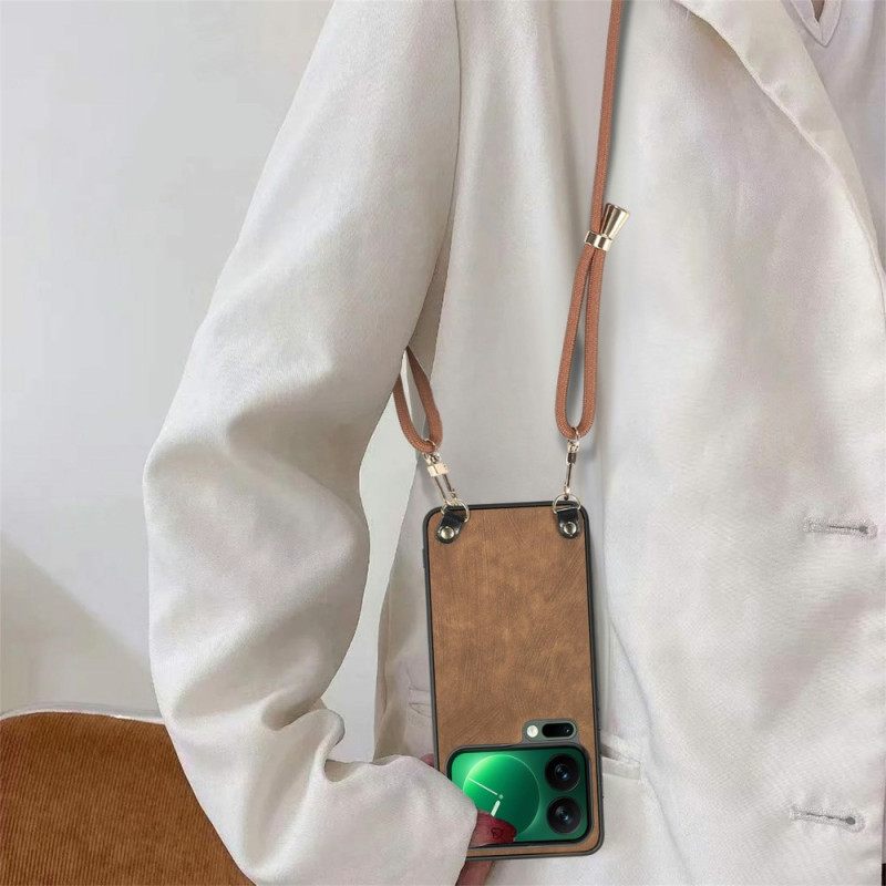 Κάλυμμα Xiaomi 17 Pro Max Εφέ Δέρματος