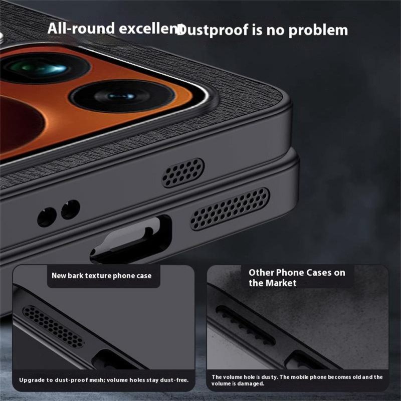 Κάλυμμα Xiaomi 17 Pro Max Εφέ Ξύλου