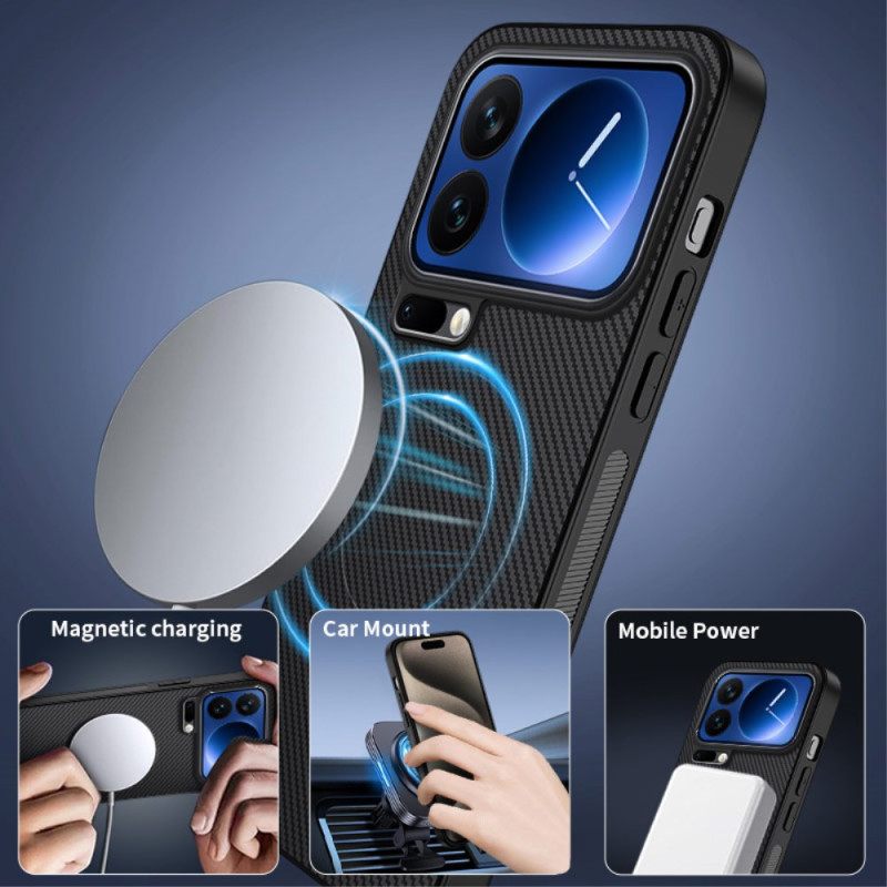 Κάλυμμα Xiaomi 17 Pro Max Ίνες Άνθρακα Magsafe