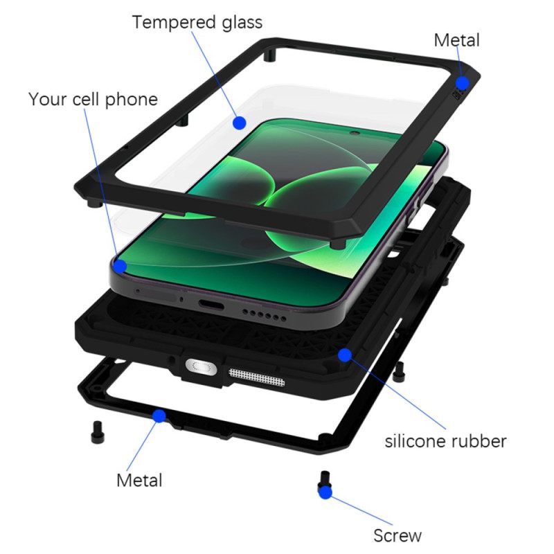 Κάλυμμα Xiaomi 17 Pro Max Love Mei Σιλικόνης