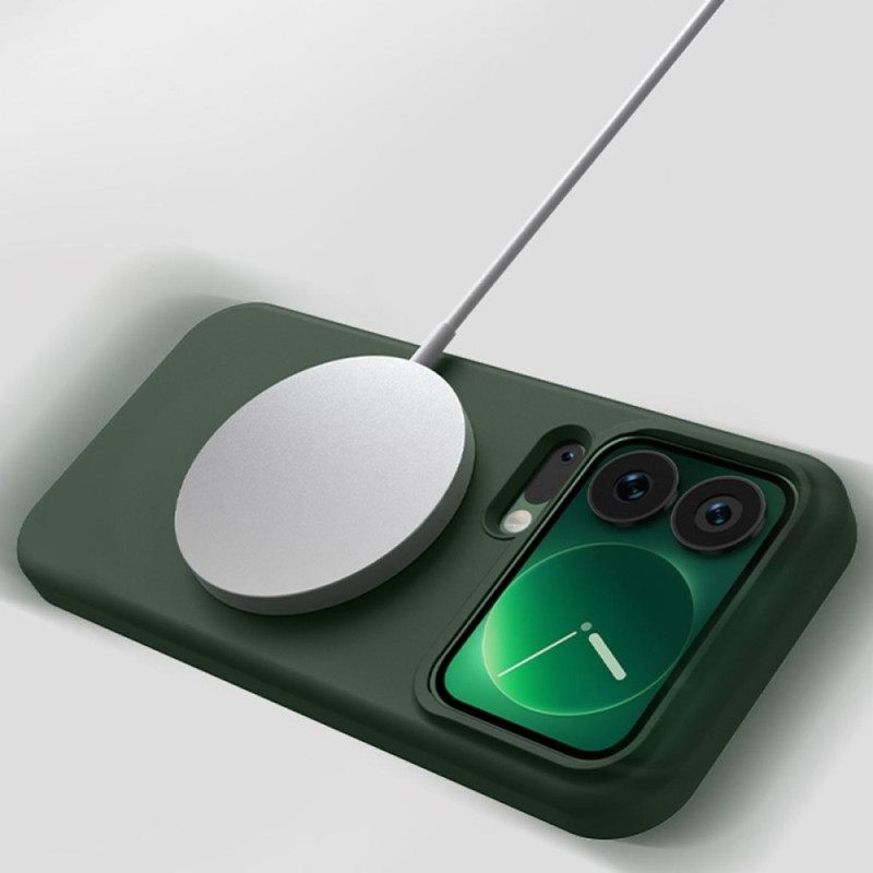 Κάλυμμα Xiaomi 17 Pro Max Μαγνητική Υγρή Σιλικόνη