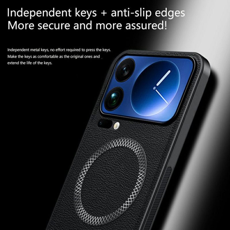 Κάλυμμα Xiaomi 17 Pro Max Μαγνητικό Μεταλλικό Πλαίσιο Φακού Σιλικόνης