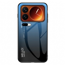 Κάλυμμα Xiaomi 17 Pro Max Σκληρυμένο Γυαλί Hello