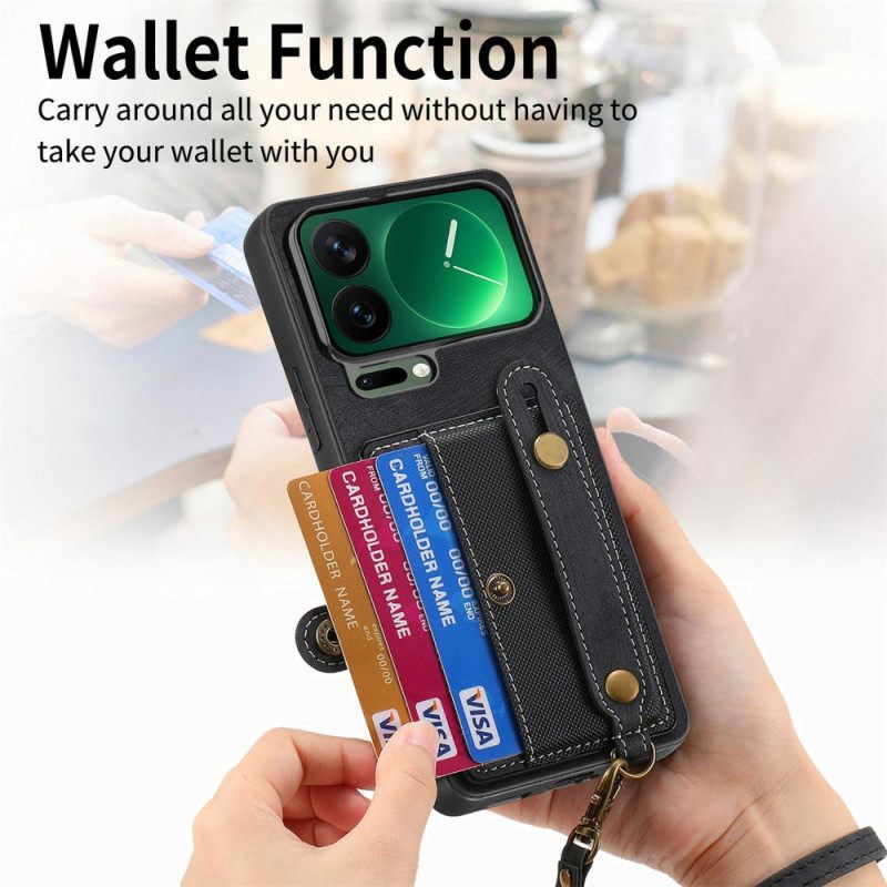 Κάλυμμα Xiaomi 17 Pro Max Θήκες Κινητών Θήκη Καρτών Και Βάση Στήριξης