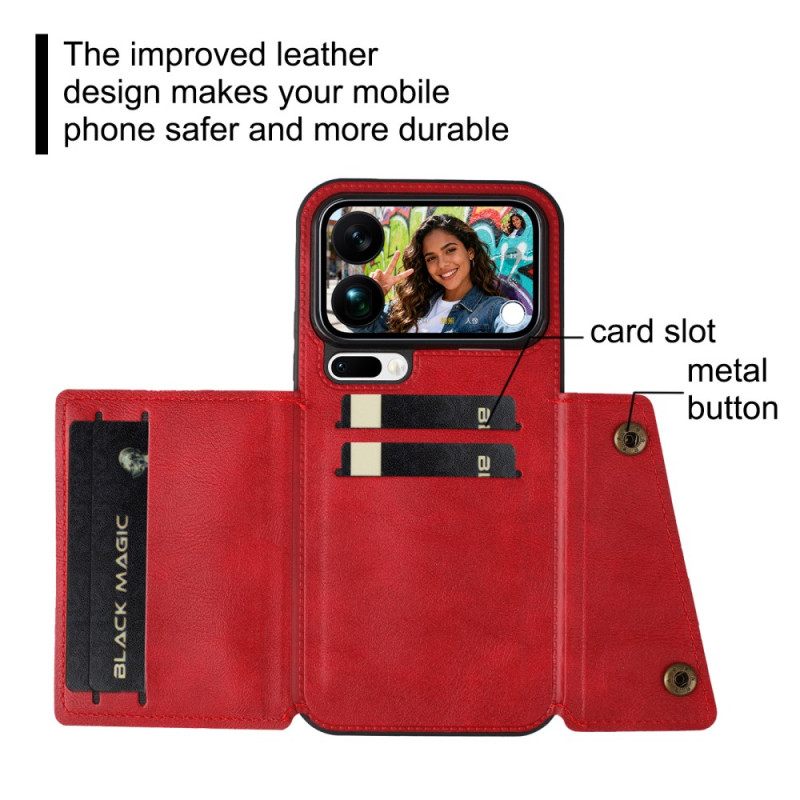 Κάλυμμα Xiaomi 17 Pro Max Θήκες Κινητών Θήκη Καρτών Με Εφέ Δέρματος