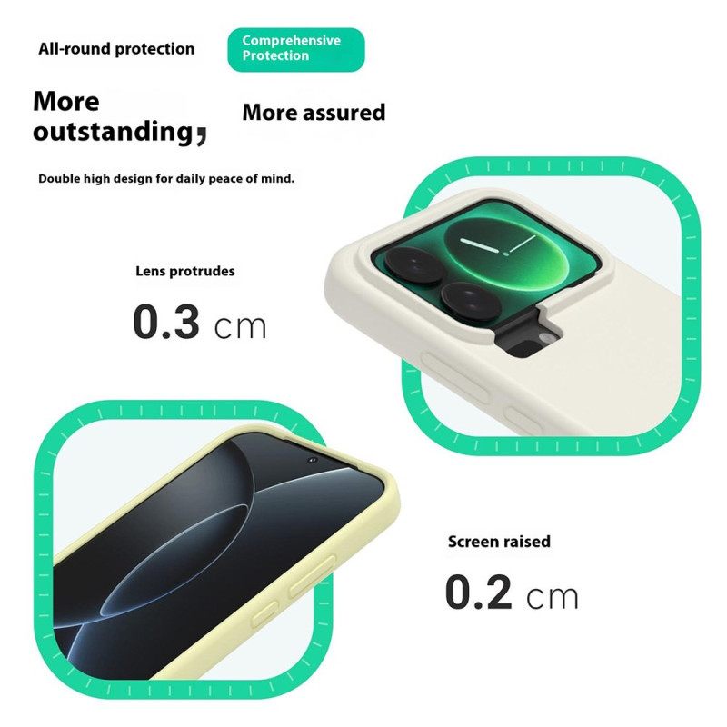 Κάλυμμα Xiaomi 17 Pro Max Θήκες Κινητών Υγρή Σιλικόνη