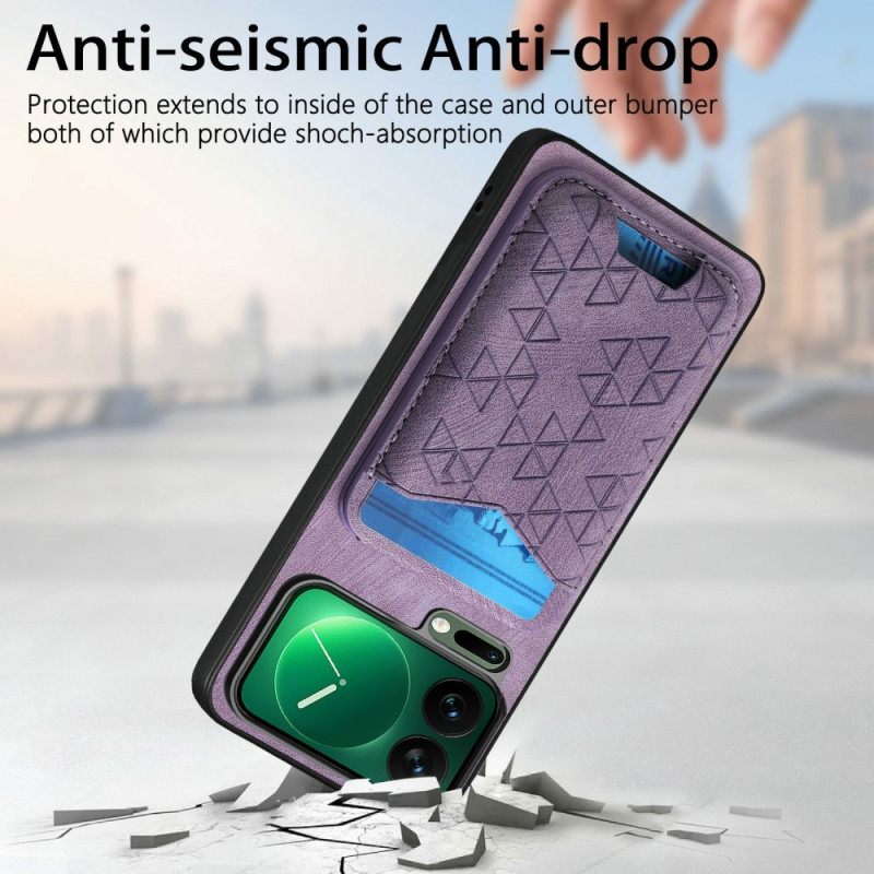 Κάλυμμα Xiaomi 17 Pro Max Θήκη Καρτών Και Ρυθμιζόμενη Βάση