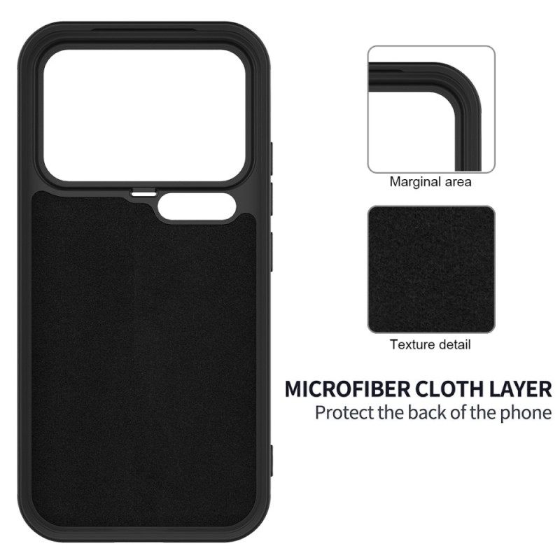 Κάλυμμα Xiaomi 17 Pro Max Υγρή Σιλικόνη Με Κορδόνι