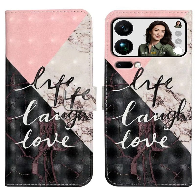 Θηκη Κινητου Xiaomi 17 Pro Max Τρίχρωμο Μάρμαρο