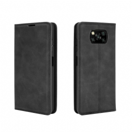 θηκη κινητου Poco X3 / X3 Pro / X3 NFC Θήκη Flip Εφέ Μαλακού Δέρματος