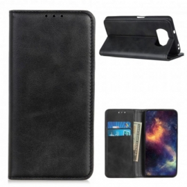 θηκη κινητου Poco X3 / X3 Pro / X3 NFC Θήκη Flip Premium Split Leather Litchi