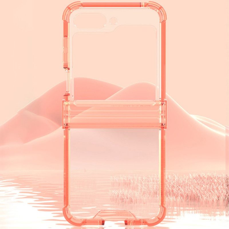 Κάλυμμα Samsung Galaxy Z Flip 6 Gkk Μεντεσέ Και Μαξιλάρι Αέρα