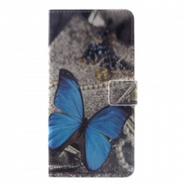 Κάλυμμα Huawei Mate 20 Pro Μπλε Πεταλούδα
