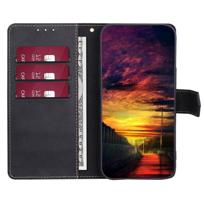 Κάλυμμα Poco F4 GT Rfid Vintage Leather Style