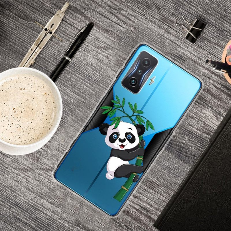 Θήκη Poco F4 GT Panda Στο Μπαμπού Του
