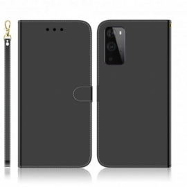 Κάλυμμα OnePlus 9 Pro Κάλυμμα Καθρέφτη Από Συνθετικό Δέρμα