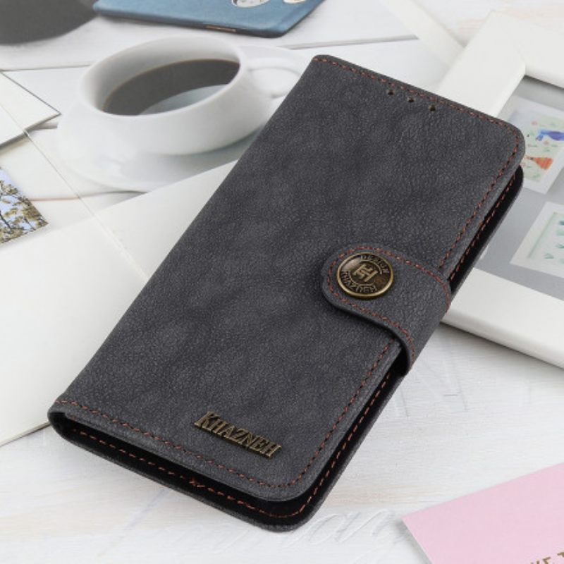 Κάλυμμα OnePlus 9 Pro Khazneh Retro Split Leather