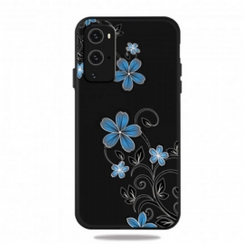 Θήκη OnePlus 9 Pro Μπλε Λουλούδια