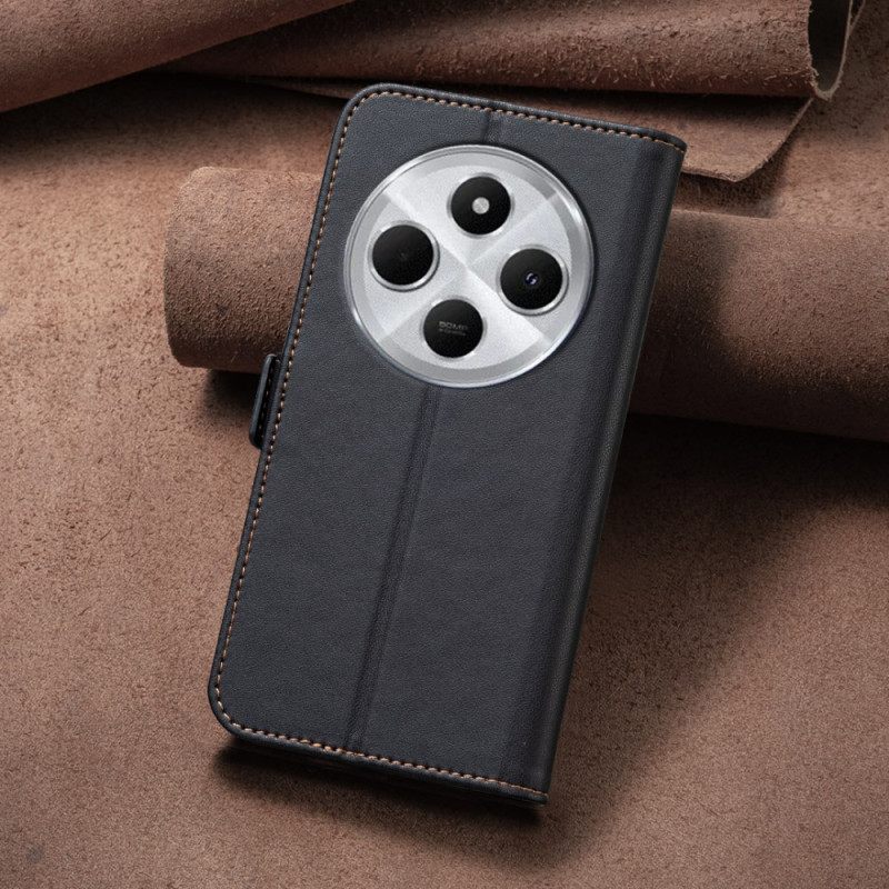 Δερματινη Θηκη Poco C75 Binfen Color Σιλικόνης