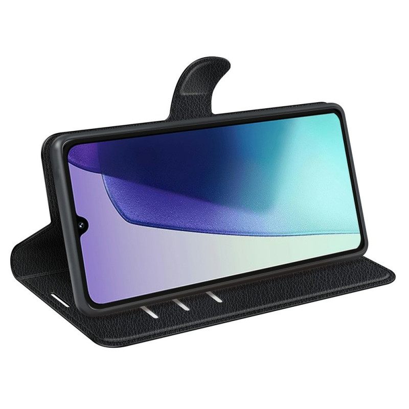 Δερματινη Θηκη Poco C75 Δέρμα Με Λίτσι