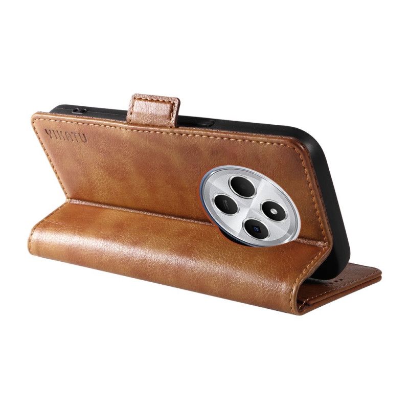 Δερματινη Θηκη Poco C75 Διπλό Κούμπωμα Yikatu