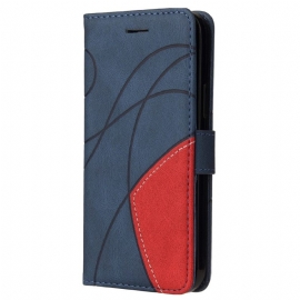 Δερματινη Θηκη Poco C75 Δίχρωμες Ρίγες