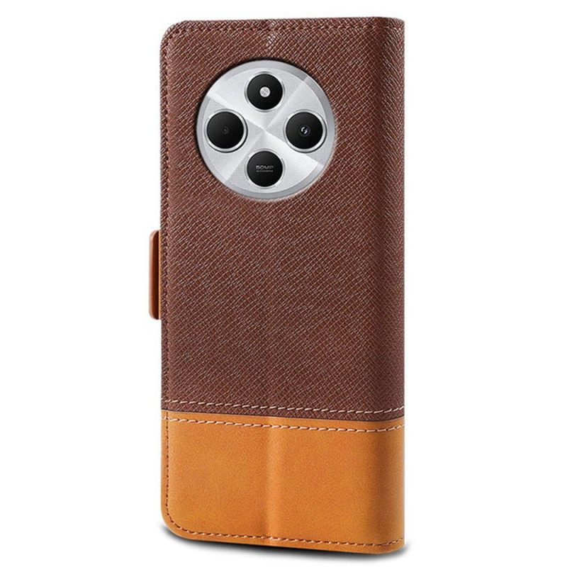 Δερματινη Θηκη Poco C75 Δύο Υφές