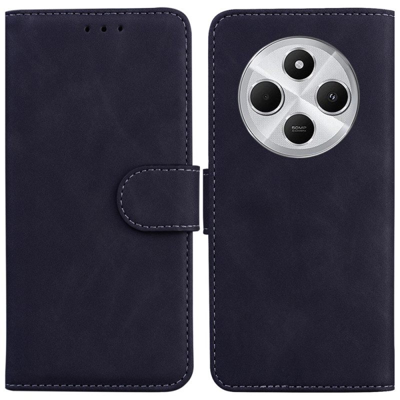 Δερματινη Θηκη Poco C75 Εφέ Σουέτ Σιλικόνης