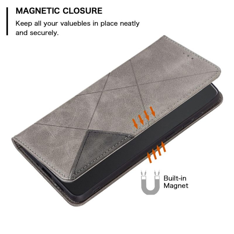 Δερματινη Θηκη Poco C75 Γεωμετρικό Binfen Color