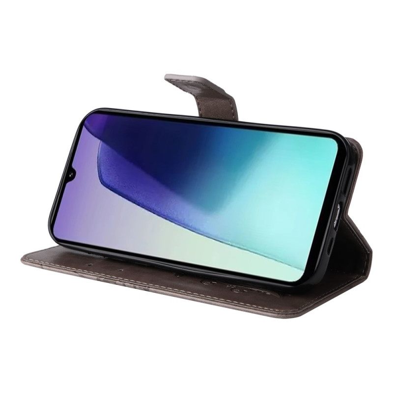 Δερματινη Θηκη Poco C75 Γιγάντιες Πεταλούδες Σιλικόνης