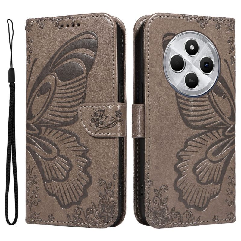 Δερματινη Θηκη Poco C75 Γραφική Πεταλούδα