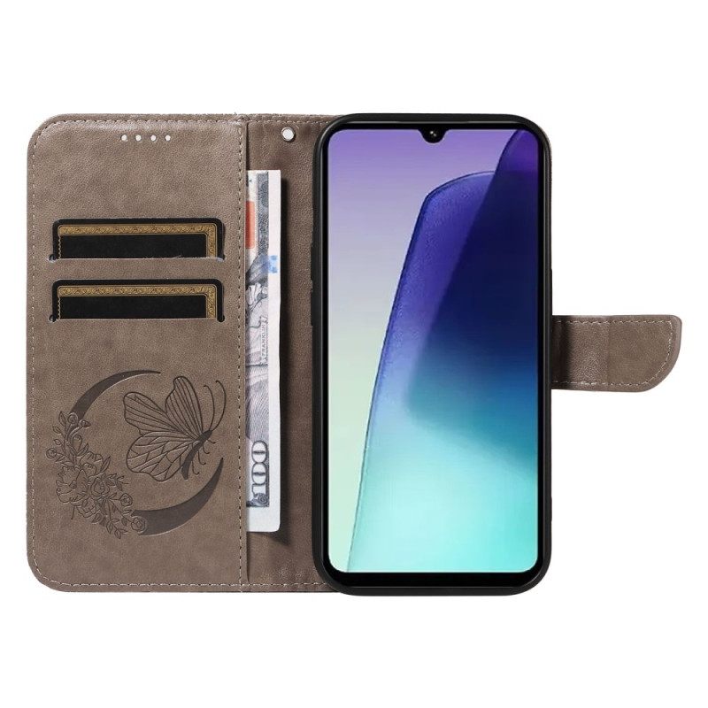 Δερματινη Θηκη Poco C75 Γραφική Πεταλούδα