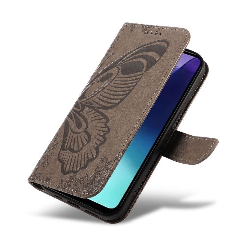 Δερματινη Θηκη Poco C75 Γραφική Πεταλούδα