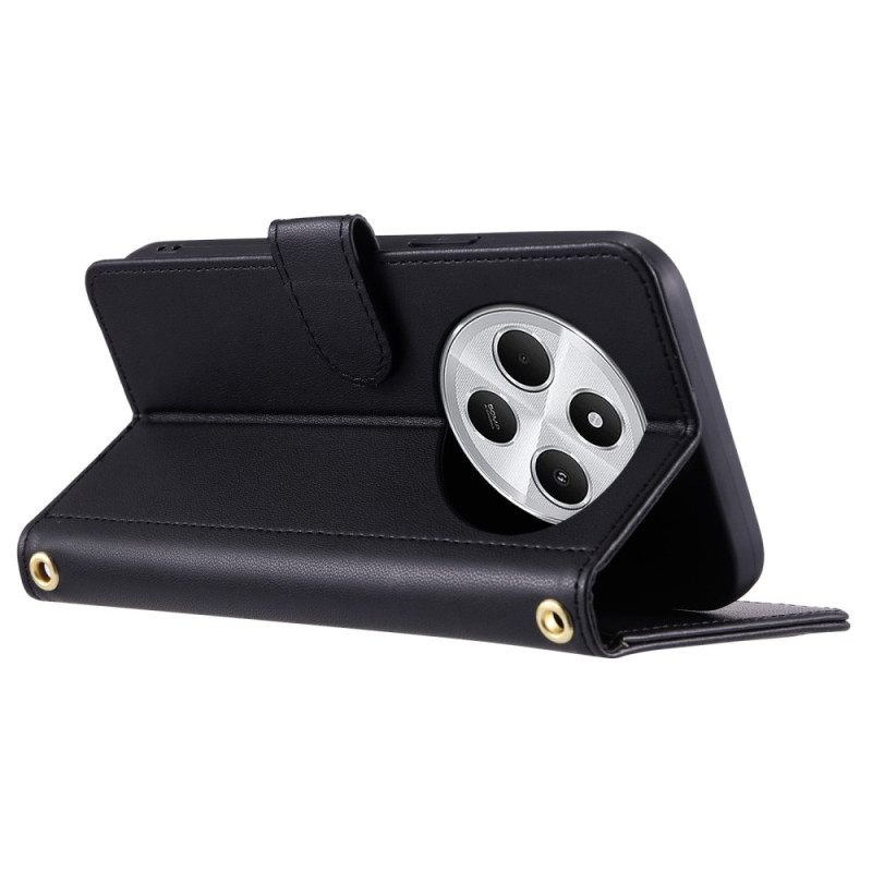 Δερματινη Θηκη Poco C75 Καπιτονέ