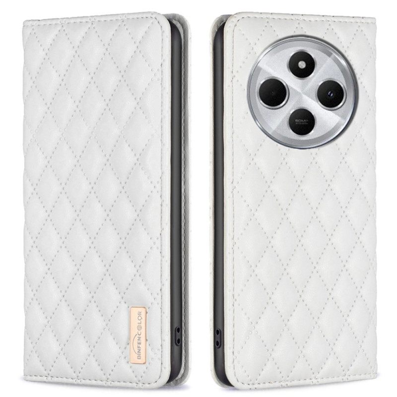 Δερματινη Θηκη Poco C75 Καπιτονέ Binfen Color