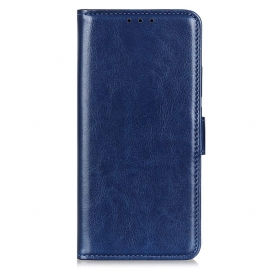 Δερματινη Θηκη Poco C75 Κερωμένο Δέρμα Σιλικόνης