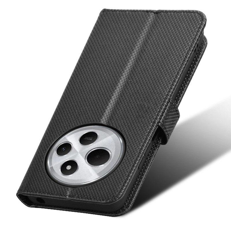 Δερματινη Θηκη Poco C75 Κουκκίδες Με Λουρί