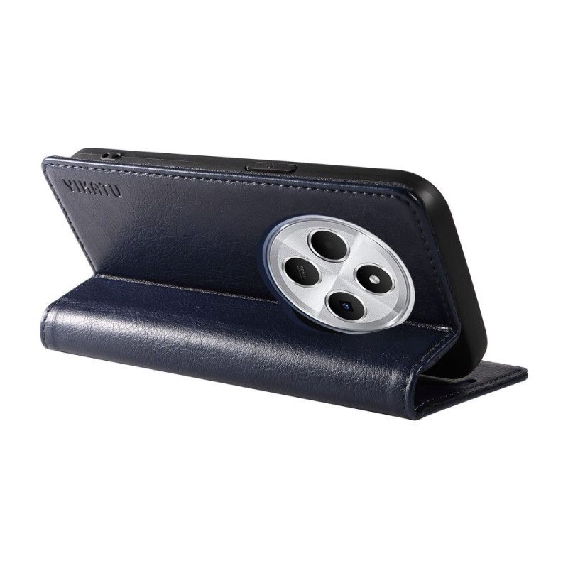 Δερματινη Θηκη Poco C75 Ρετρό Σχεδιασμός Yikatu