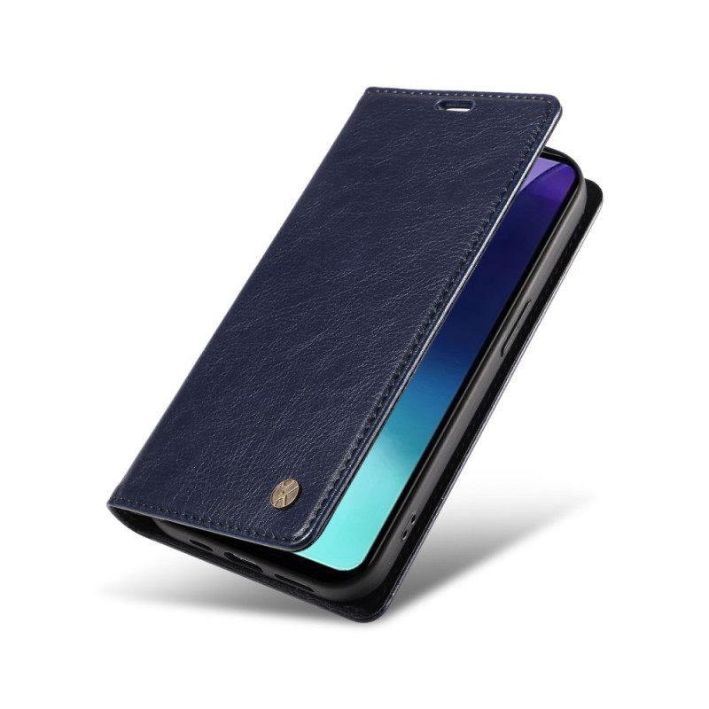 Δερματινη Θηκη Poco C75 Ρετρό Σχεδιασμός Yikatu