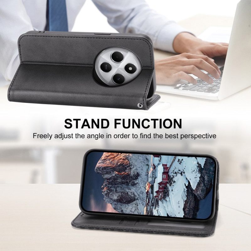 Δερματινη Θηκη Poco C75 Σχέδιο Διαμαντιών