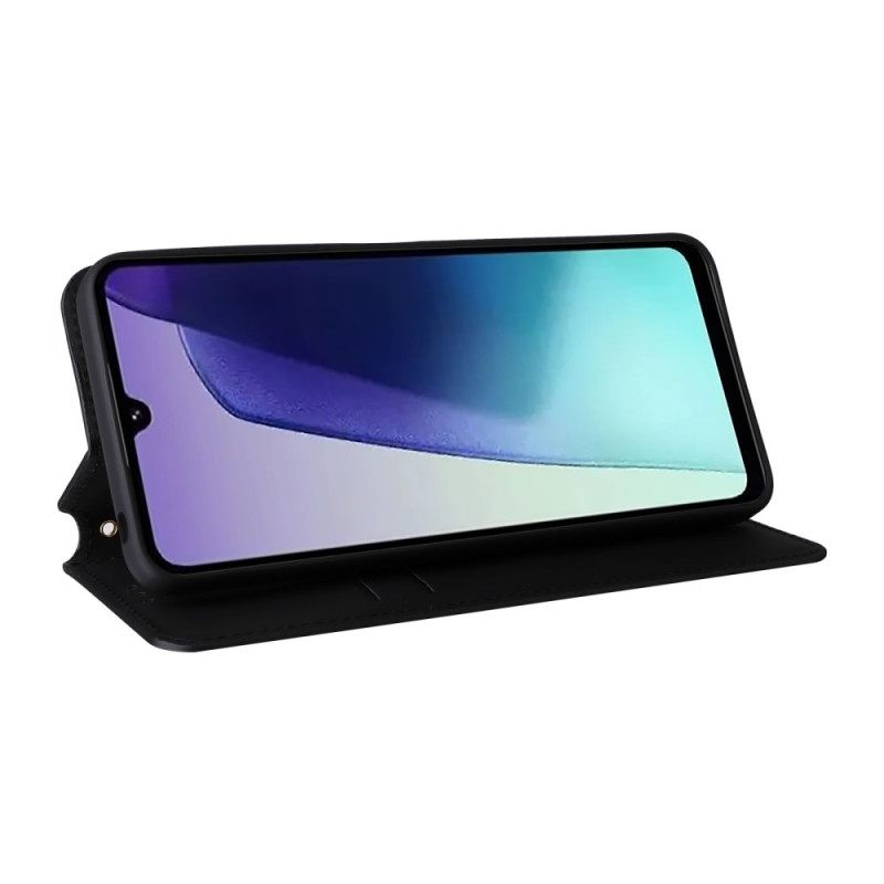 Δερματινη Θηκη Poco C75 Σχέδιο Διαμαντιών