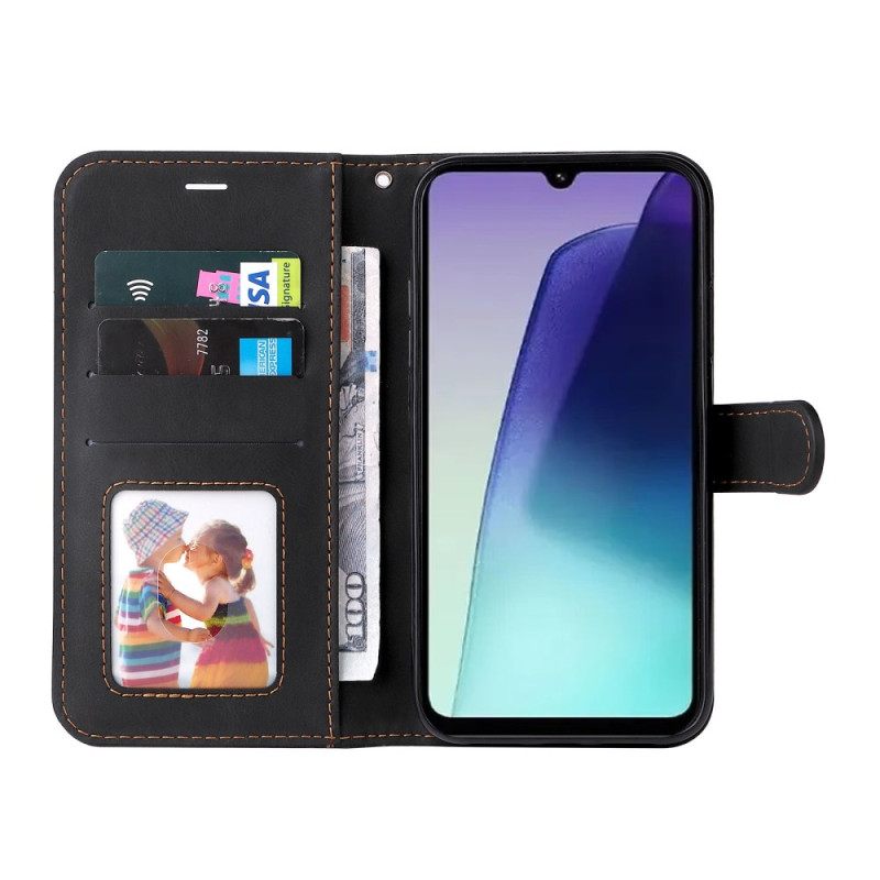 Δερματινη Θηκη Poco C75 Τρίχρωμο