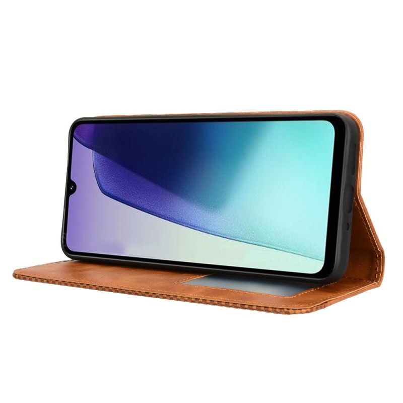 Δερματινη Θηκη Poco C75 Vintage Περίγραμμα